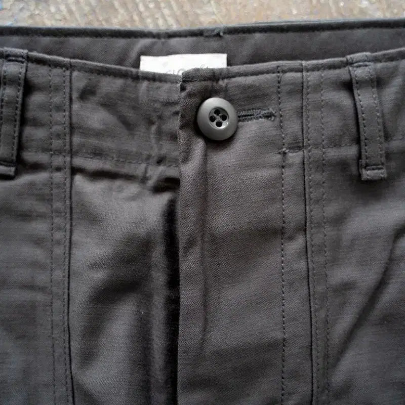 [BUNJANG] Shiota Subin Cotton Back Satin Baker Pants / 시오타 수빈코튼 백사틴 베이커팬츠