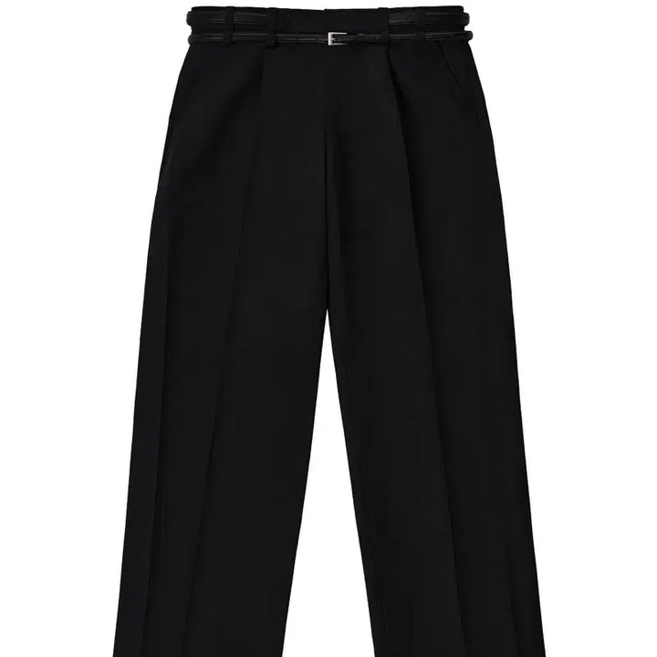 [BUNJANG] 26SS STU 크리스 더블벨트 슬렉스 CREASE DOUBLE BELT / 26SS STU 크리스 더블벨트 슬렉스 CREASE DOUBLE BELT