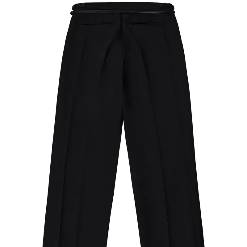 [BUNJANG] 26SS STU 크리스 더블벨트 슬렉스 CREASE DOUBLE BELT / 26SS STU 크리스 더블벨트 슬렉스 CREASE DOUBLE BELT