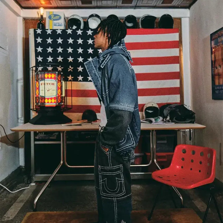 [BUNJANG] True Religion x Fetch Indigo Denim Pants L / 트루릴리젼 x 페치 인디고 데님 팬츠 / L