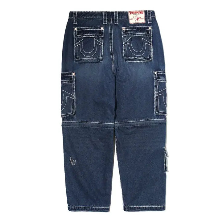 [BUNJANG] True Religion x Fetch Indigo Denim Pants L / 트루릴리젼 x 페치 인디고 데님 팬츠 / L