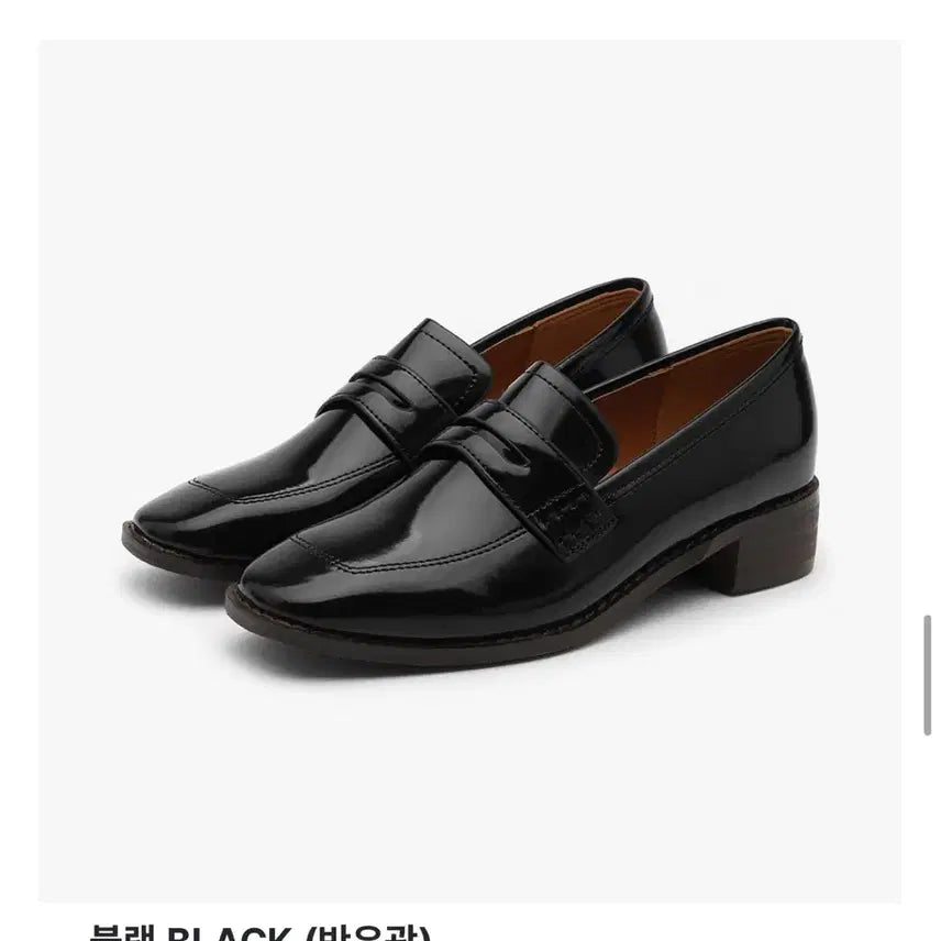 [BUNJANG] 사뿐 맥클리 리얼우드굽 페니로퍼 3.5cm 240 / 사뿐 맥클리 리얼우드굽 페니로퍼 3.5cm 240