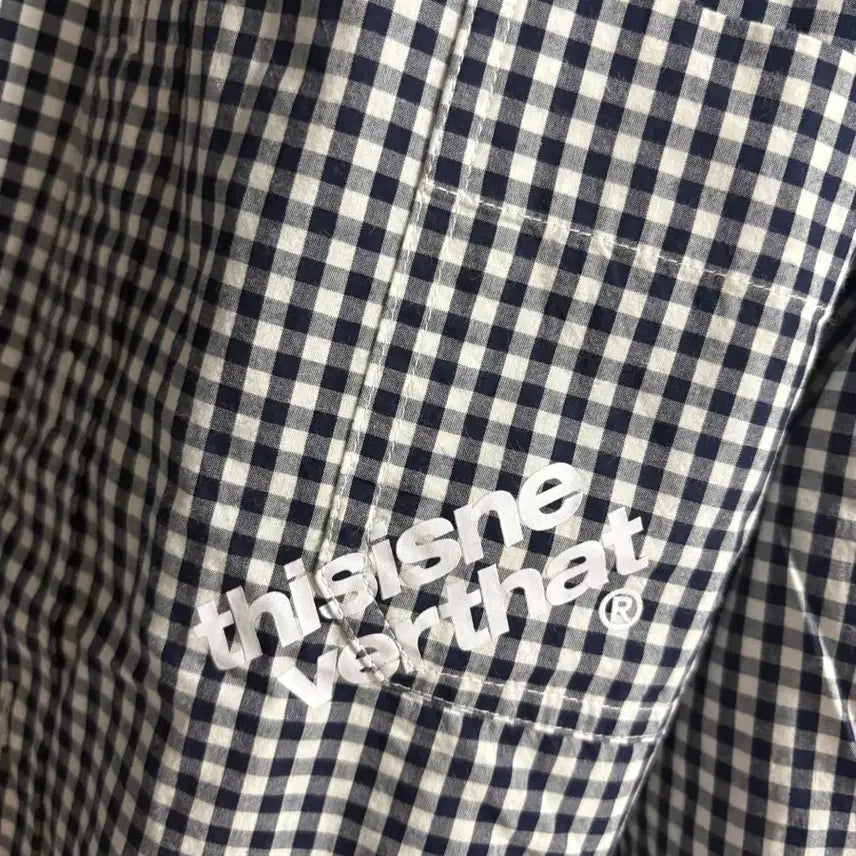 [BUNJANG] thisisneverthat Gingham Check Shirt / 디스이즈네버댓 깅엄체크 셔츠