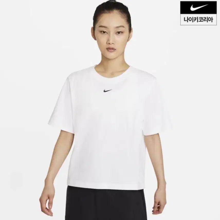 [SOLD OUT] 나이키 스우시 반팔 티셔츠 화이트