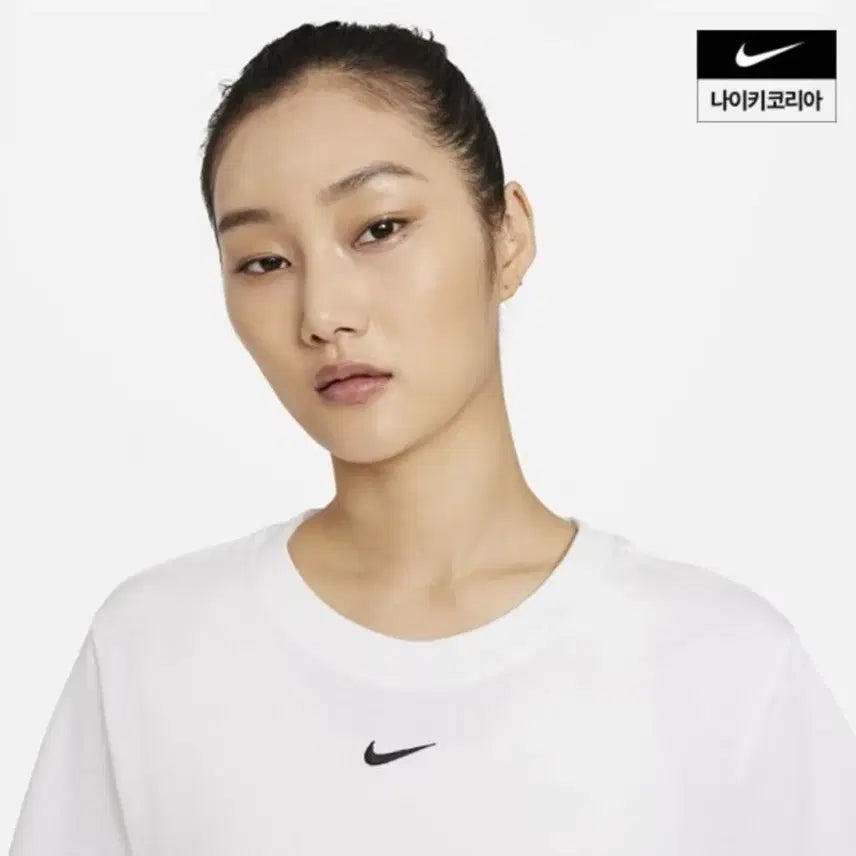 [SOLD OUT] 나이키 스우시 반팔 티셔츠 화이트