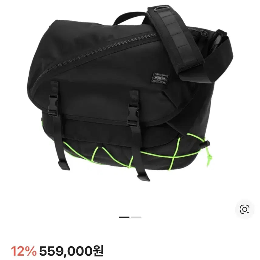 [BUNJANG] Porter Messenger Bag Navy / PORTER 포터 띵즈 메신저백 가방 네이비