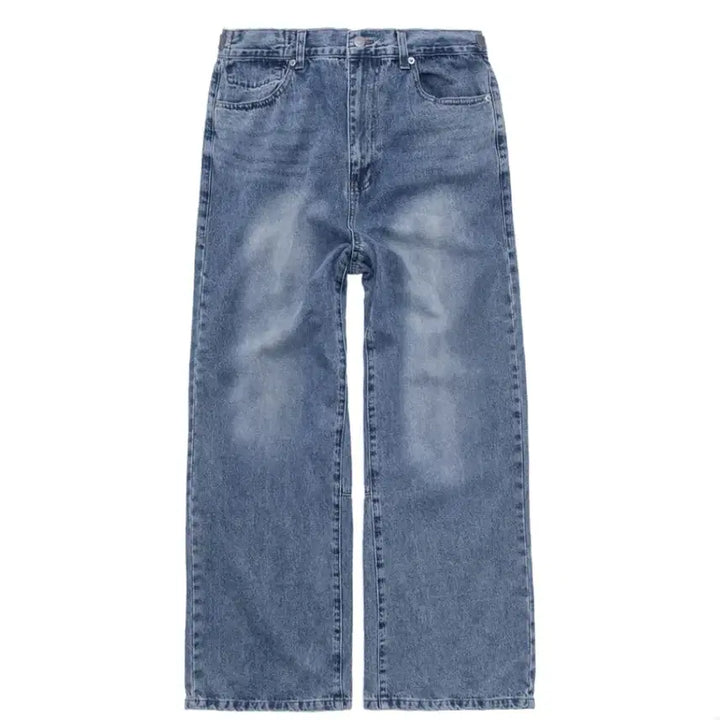 [BUNJANG] Polytelu Gosima Denim Pants Washed Blue / (2) 폴리테루 고시마 데님 팬츠 워시드블루