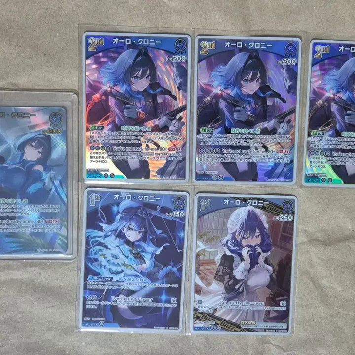 [BUNJANG] 택포 홀로라이브 OCG UR 오로 크로니(RR,R,S 서비스.디바 피버) / (5/13 판매 종료)홀로라이브 OCG UR 오로 크로니(디바 피버)