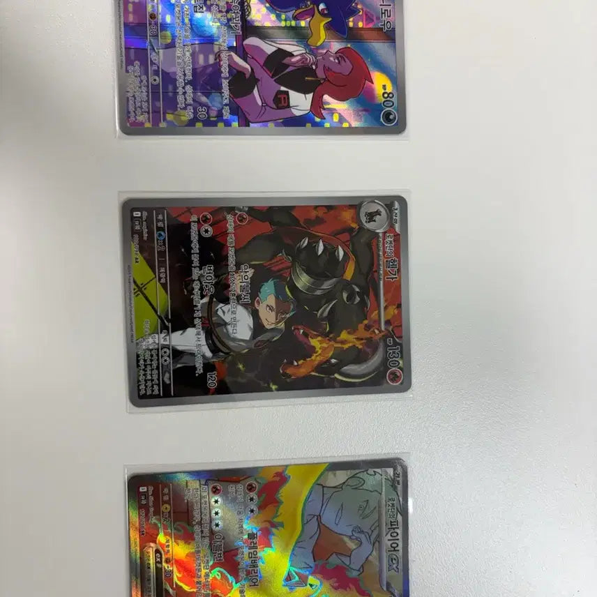 [BUNJANG] Pokemon Card Team Rocket Nidoqueen/Houndoom/Moltres EX Set / 포켓몬 카드 로켓단 니로우/헬가/파이어 EX