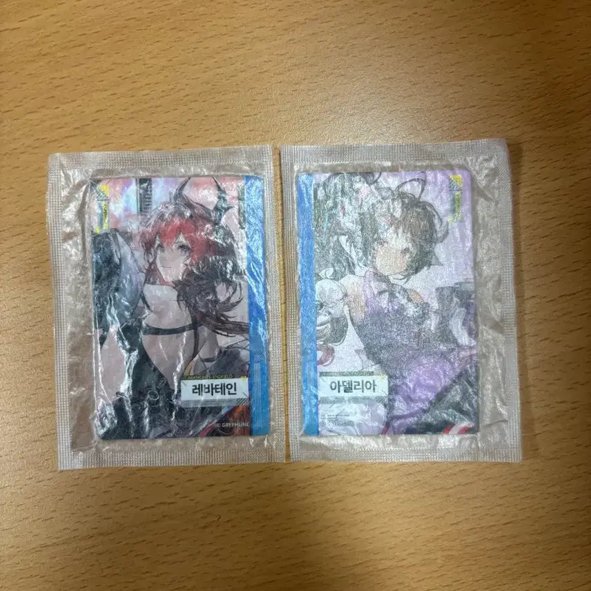 [SOLD OUT] 명일방주 엔드필드 GS25 포토카드 아델리아 레바테인 일괄