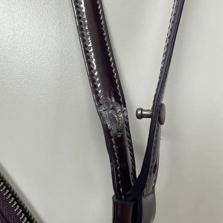 [BUNJANG] Maison Margiela 5AC Tote Bag Purple Patent Small / 메종 마르지엘라 5AC 백