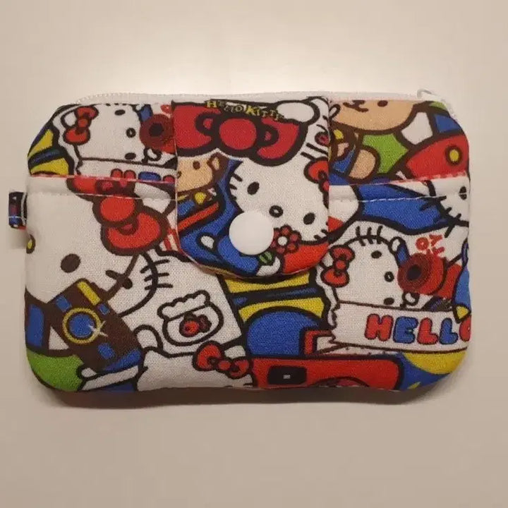 [BUNJANG] Sanrio Keroppi &amp; Kitty Handmade Camera Pouch &amp; Card Wallet / 산리오 원단커미션 케로피 카메라파우치, 키티 카드지갑