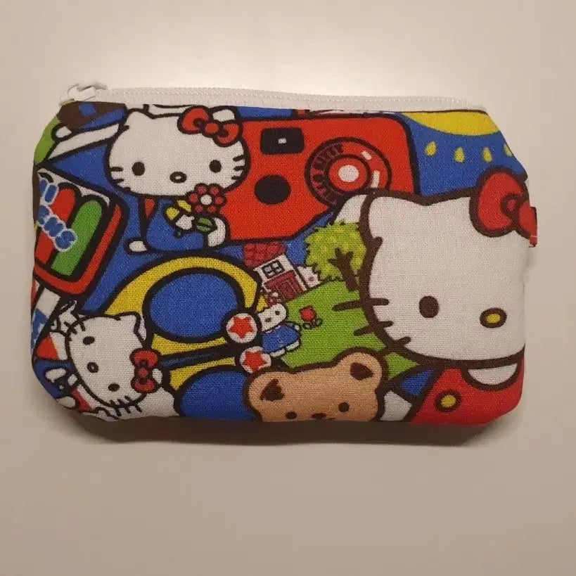 [BUNJANG] Sanrio Keroppi &amp; Kitty Handmade Camera Pouch &amp; Card Wallet / 산리오 원단커미션 케로피 카메라파우치, 키티 카드지갑