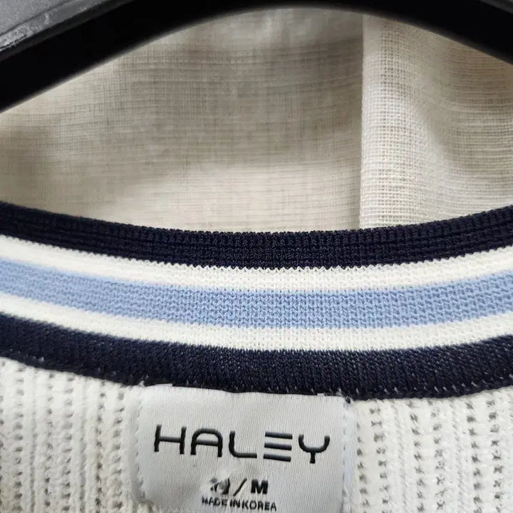 [BUNJANG] HALEY White Knit Pleated Sleeveless Dress / HALEY 화이트 니트 플리츠 민소매 원피스