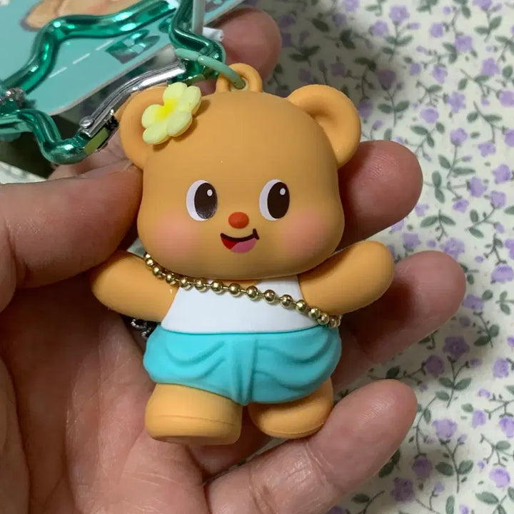 [BUNJANG] Butter Bear Keyring Bundle Set / 버터베어 키링 (두개일괄)