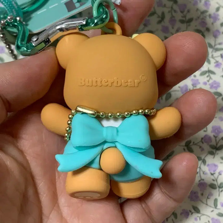 [BUNJANG] Butter Bear Keyring Bundle Set / 버터베어 키링 (두개일괄)