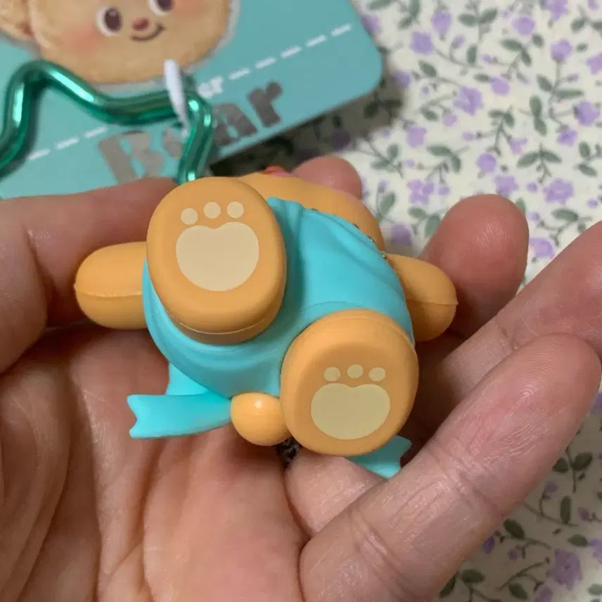 [BUNJANG] Butter Bear Keyring Bundle Set / 버터베어 키링 (두개일괄)