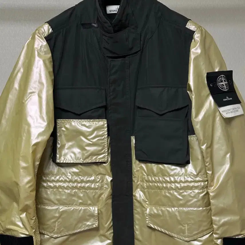 [BUNJANG] Stone Island Tela Reflective Jacket Size M / 스톤아일랜드 텔라 리플렉티브 자켓 M(100) 국내판