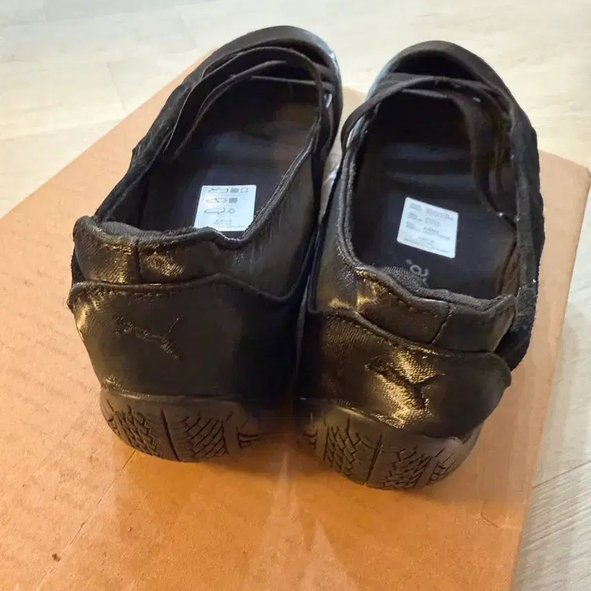 [BUNJANG] Puma Speedcat Ballet Satin Black Sneakers / 푸마 스피드캣 발렛 새틴 블랙 225