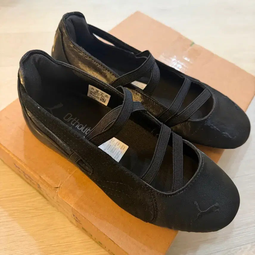 [BUNJANG] Puma Speedcat Ballet Satin Black Sneakers / 푸마 스피드캣 발렛 새틴 블랙 225