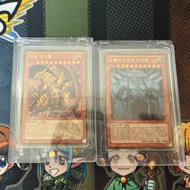 [BUNJANG] Yu-Gi-Oh! Gold Series Gods Card Bundle Set / 유희왕 골드 삼환신 카드(오시리스 제외) 일괄판매