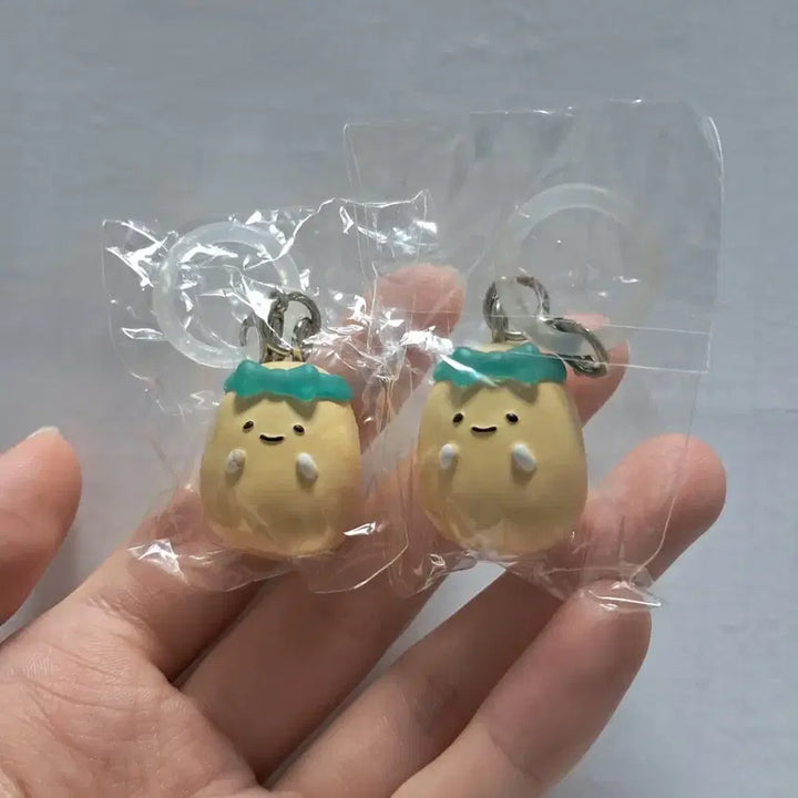 [BUNJANG] Buseol Gamja Set of 2 Face Wash Keyrings / 부실감자 세수키링 일괄