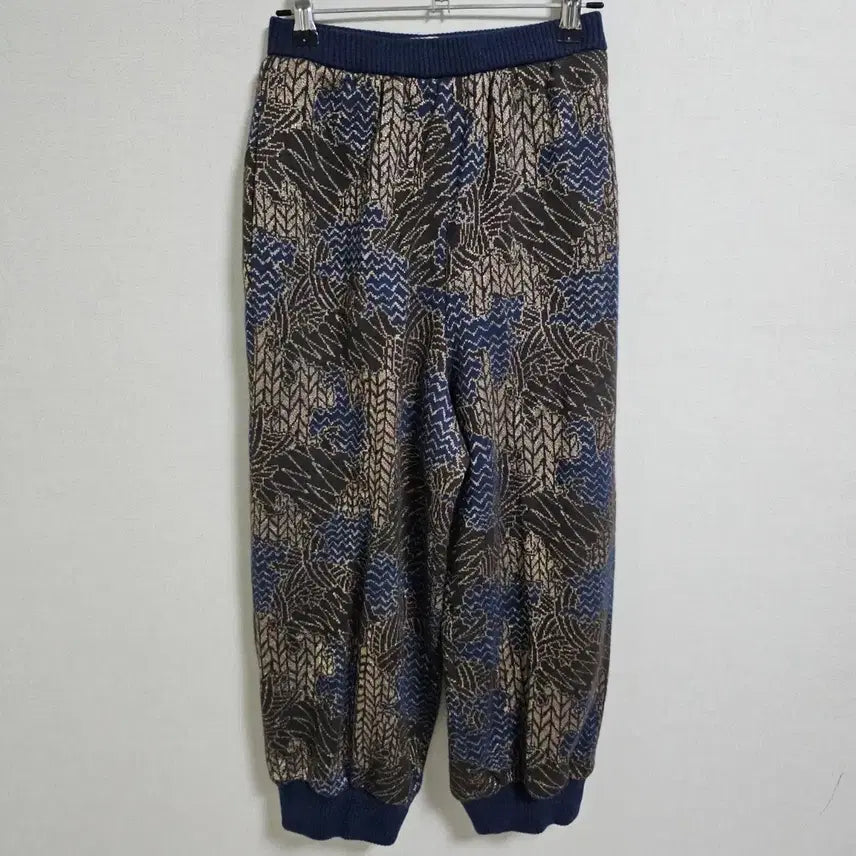 [BUNJANG] Yukiko Hanai Vintage Jacquard Knit Jogger Pants / [희귀/빈티지] 하나이 유키코(Yukiko Hanai) 자카드 니트 조거