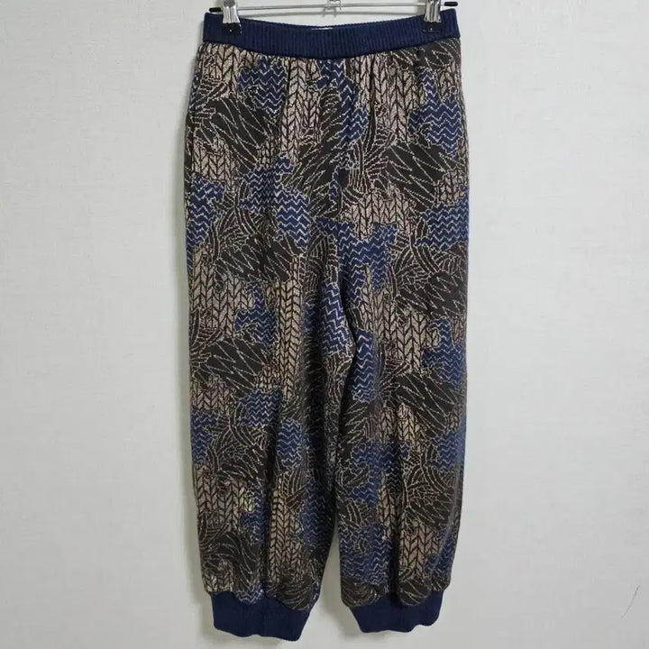 [BUNJANG] Yukiko Hanai Vintage Jacquard Knit Jogger Pants / [희귀/빈티지] 하나이 유키코(Yukiko Hanai) 자카드 니트 조거