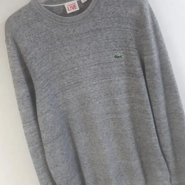 [BUNJANG] 라코스테(LACOSTE) 라이브 남성 라운드니트 / 라코스테(LACOSTE) 라이브 남성 라운드니트