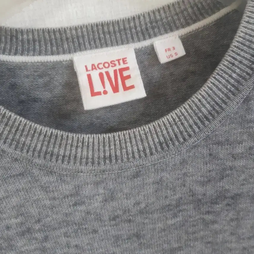 [BUNJANG] 라코스테(LACOSTE) 라이브 남성 라운드니트 / 라코스테(LACOSTE) 라이브 남성 라운드니트