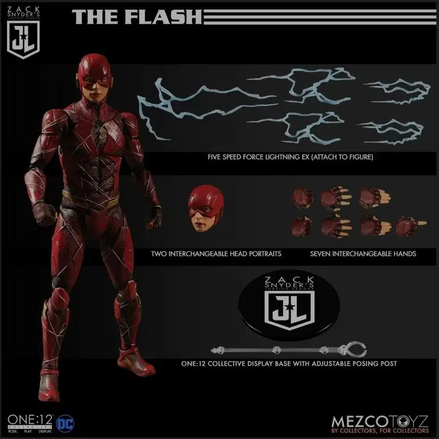 [BUNJANG] Mezco Justice League Flash Figure / 메즈코 저스티스 리그 플래쉬