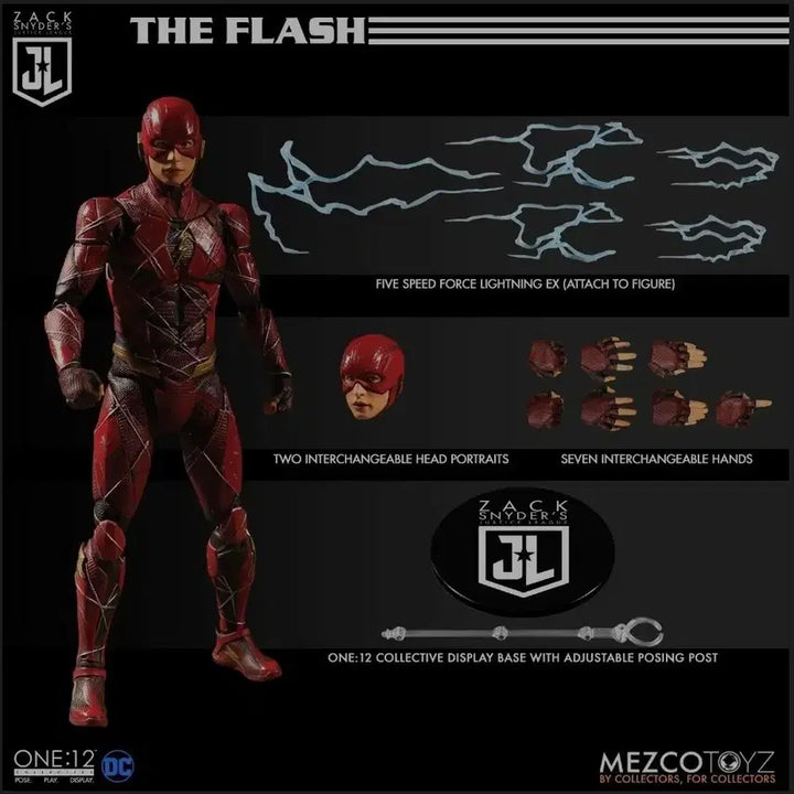 [BUNJANG] Mezco Justice League Flash Figure / 메즈코 저스티스 리그 플래쉬