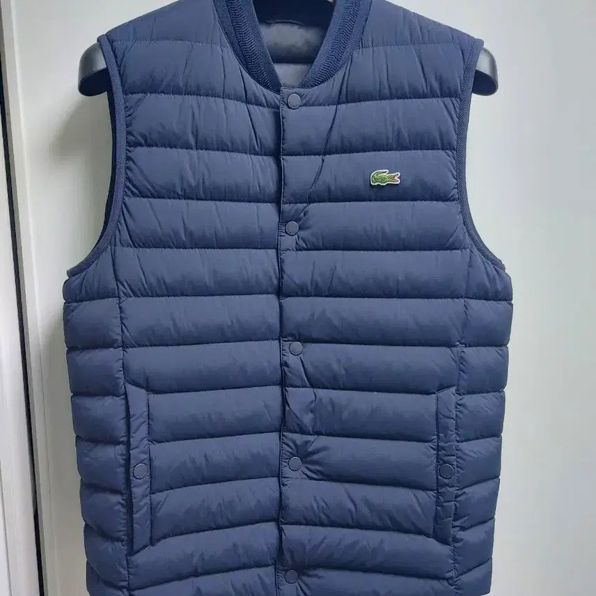 [BUNJANG] Lacoste Lightweight Vest Dark Navy 100 Size / 라코스테 경량 조끼 100사이즈 다크 네이비