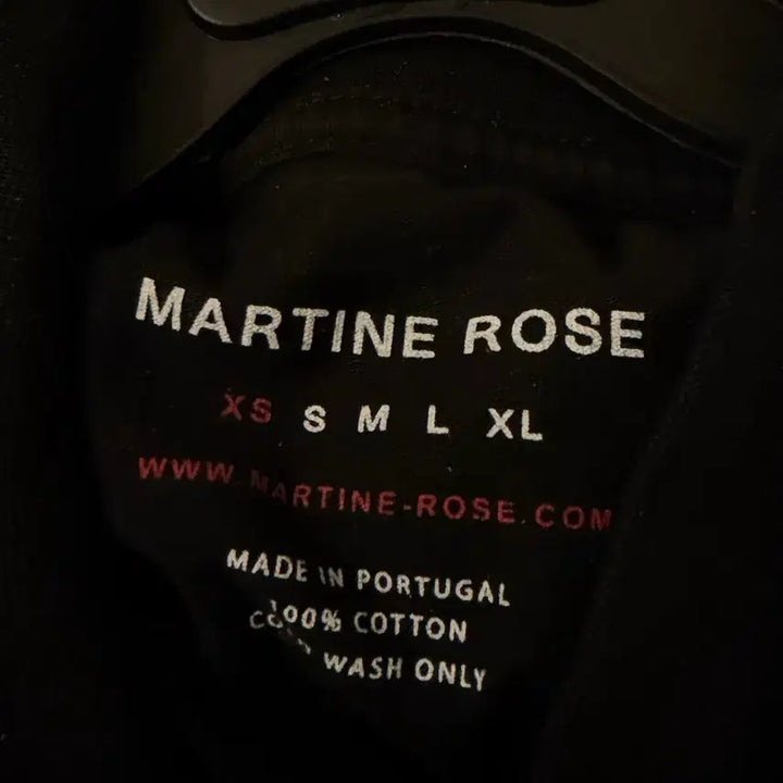 [BUNJANG] Martin Rose Long Sleeve Black T-shirt / 마틴로즈 롱슬리브 블랙