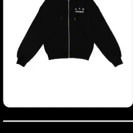 [BUNJANG] IAB Studio Black Hooded Zip-Up L / 새상품) IAB 스튜디오 블랙 후드집업 L