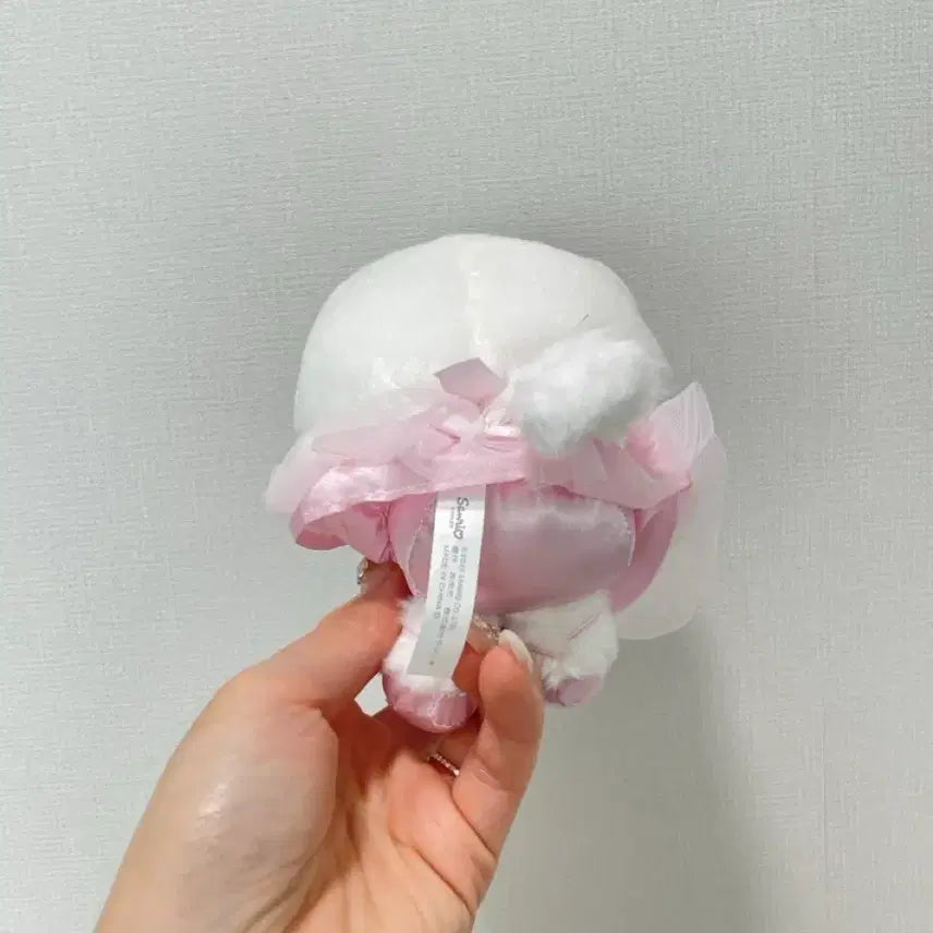 [BUNJANG] Sanrio Hello Kitty Shiro Neko Doll Keyring Mascot / (새상품) 산리오 헬로키티 시로네코 인형 키링 마스코트