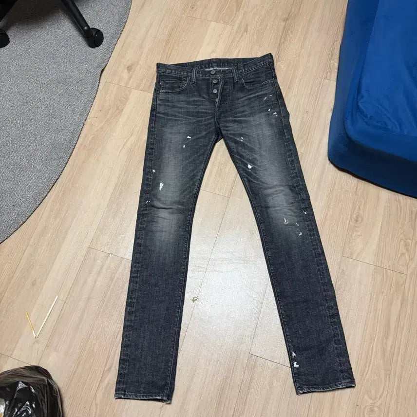 [BUNJANG] Full Count 1952 Selvedge Black Jeans / 30 풀카운트 1952 셀비지 흑청