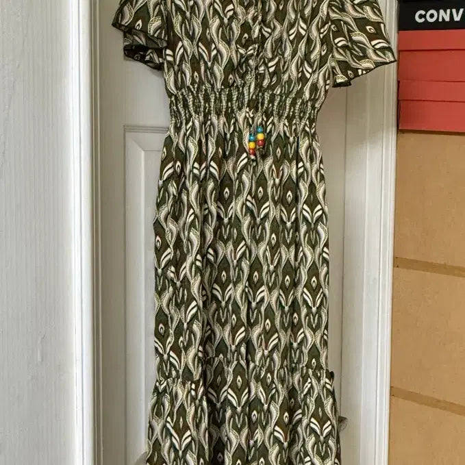 [BUNJANG] Soup Long Dress Green / Soup 롱원피스 그린-미사용