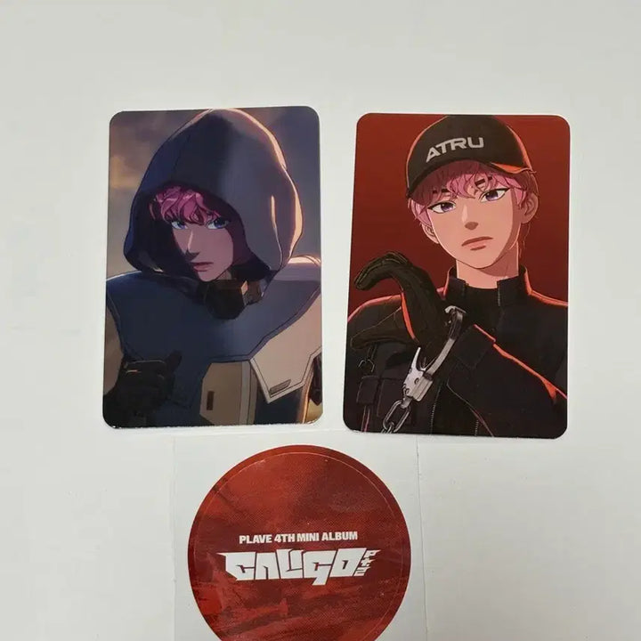 [BUNJANG] PLAVE Calligo 2 Ktown4u Lucky Draw + Drink Photocard Bundle Set / 플레이브 칼리고2 케타포 럭드+음료 포카 일괄