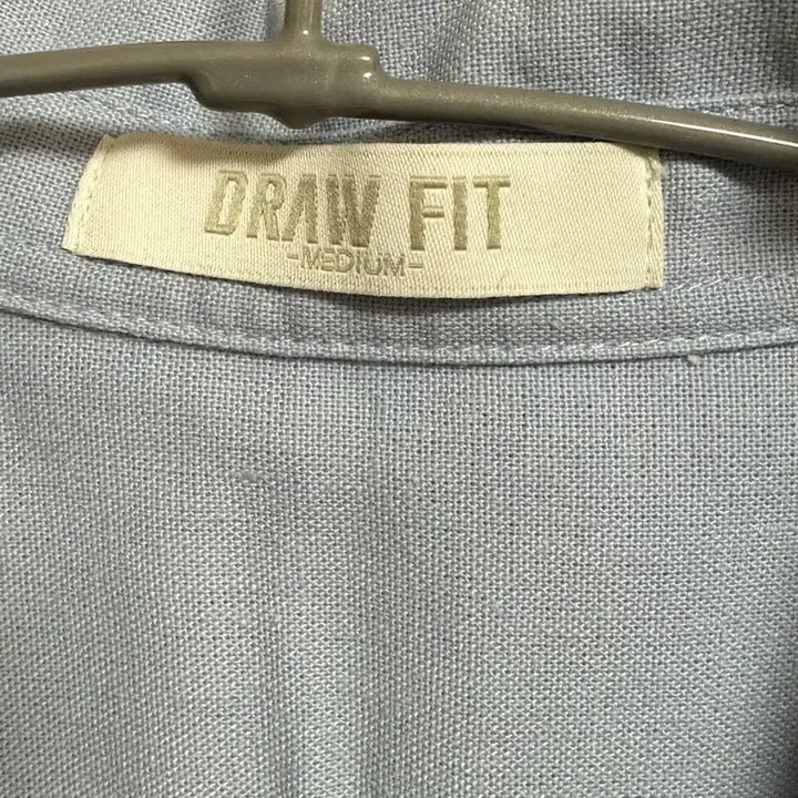 [BUNJANG] Drawfit Sky Blue Short Sleeve Shirt / 드로우핏 하늘색 반팔셔츠