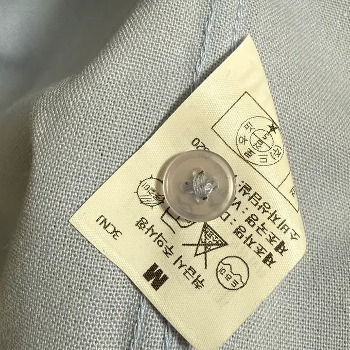 [BUNJANG] Drawfit Sky Blue Short Sleeve Shirt / 드로우핏 하늘색 반팔셔츠