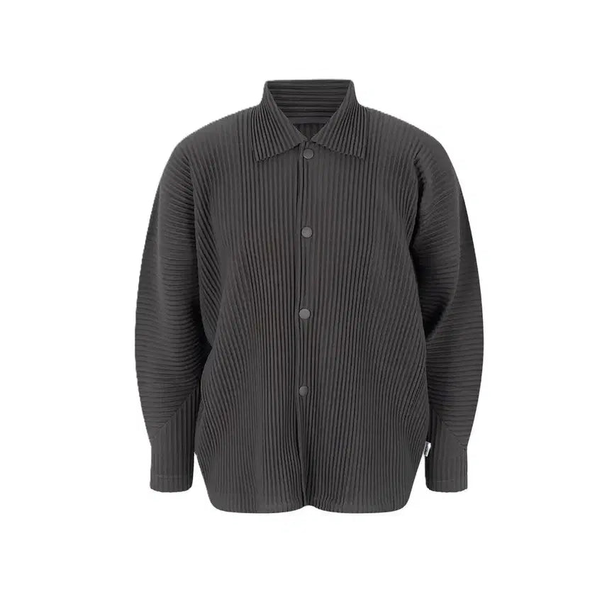 [BUNJANG] Homme Plissé Issey Miyake Coach Jacket Charcoal Size 2 / 옴므플리세 코치 자켓 hp56 jc111 2사이즈 차콜
