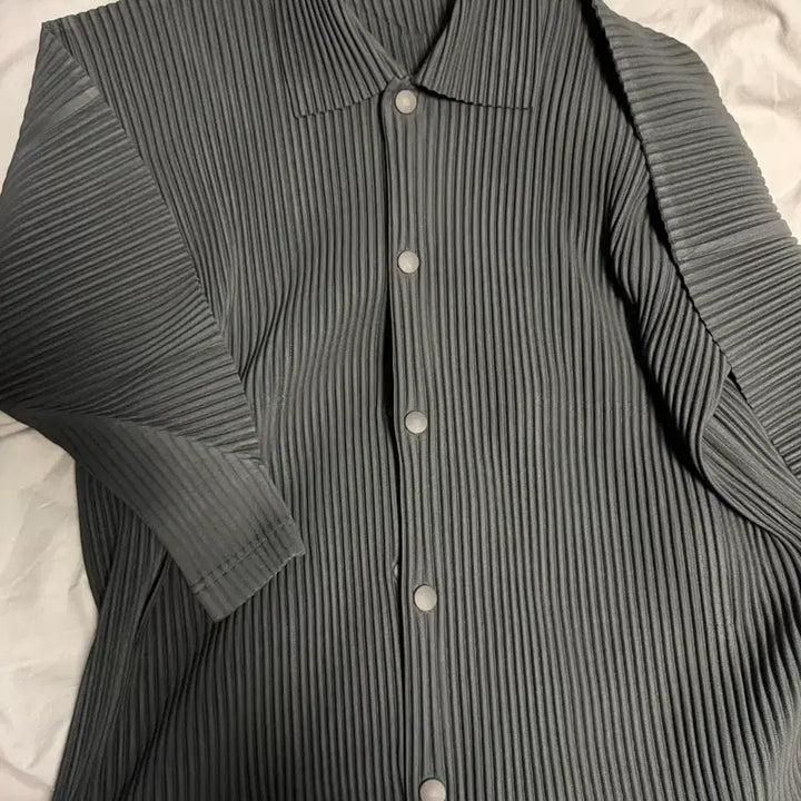 [BUNJANG] Homme Plissé Issey Miyake Coach Jacket Charcoal Size 2 / 옴므플리세 코치 자켓 hp56 jc111 2사이즈 차콜