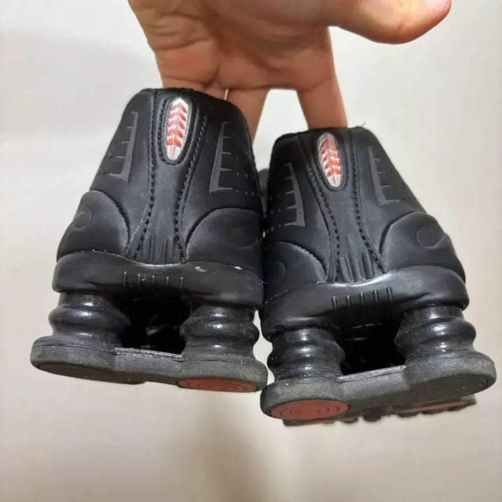 [BUNJANG] Nike Shox R4 Black Running Shoes (225mm) / 나이키 샥스R4 225