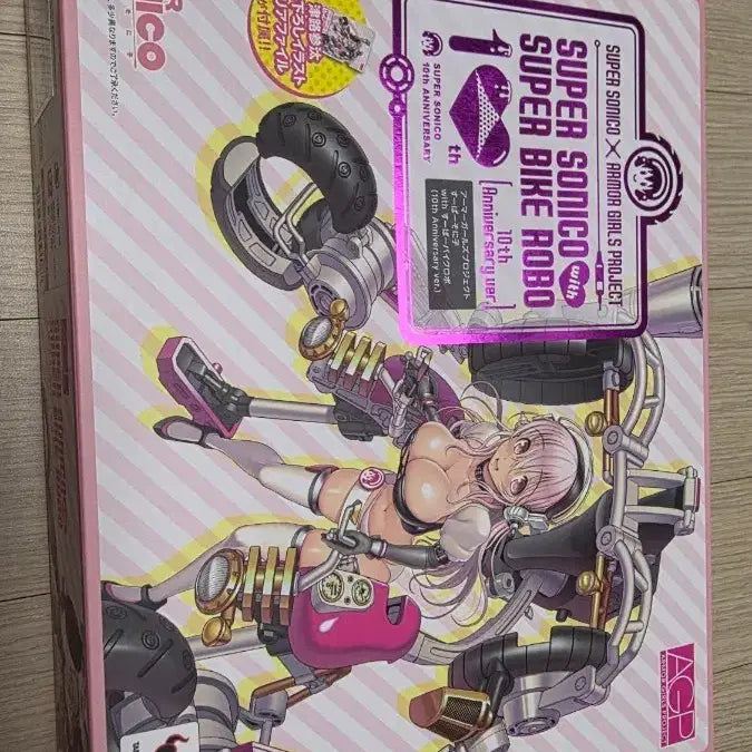 [BUNJANG] AGP Super Sonico Super Robot 10th Anniversary Limited Edition / AGP 슈퍼소니코 슈퍼바이크로보 10주년