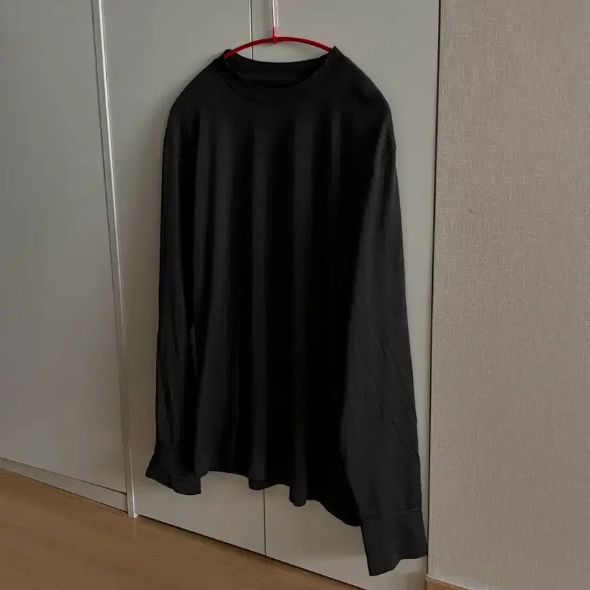 [BUNJANG] Marty &amp; Sons Silk 100% Long Sleeve Charcoal / 마티앤선즈 실크100% 롱슬리브 차콜 2