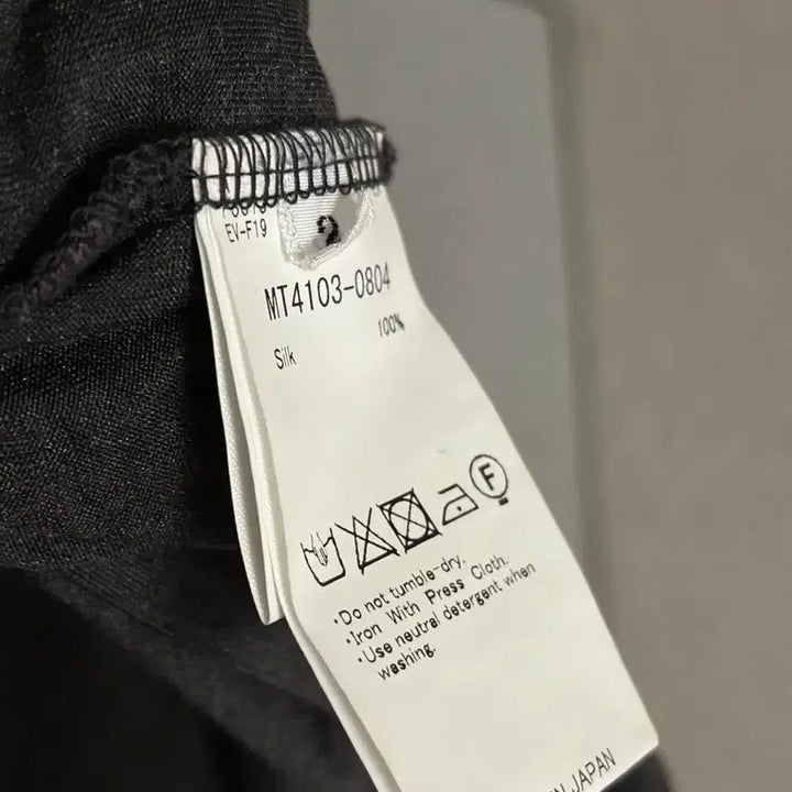 [BUNJANG] Marty &amp; Sons Silk 100% Long Sleeve Charcoal / 마티앤선즈 실크100% 롱슬리브 차콜 2