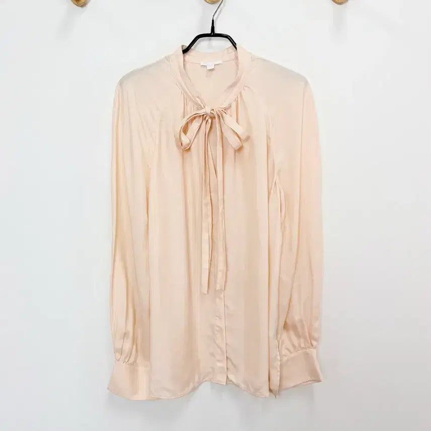 [BUNJANG] COS Tie Blouse Tunic Top / 코스 COS 타이 블라우스 튜닉탑