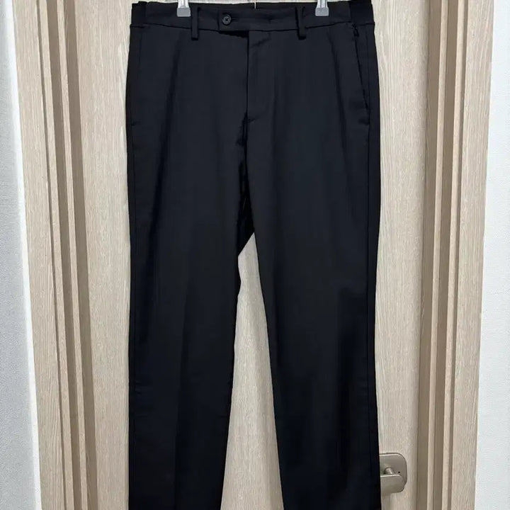 [BUNJANG] Allegri Estethia Wool Blend Side Banding Slacks Black 32 / 알레그리 Estethia 울블렌드 사이드밴딩 슬랙스82(32)/블랙