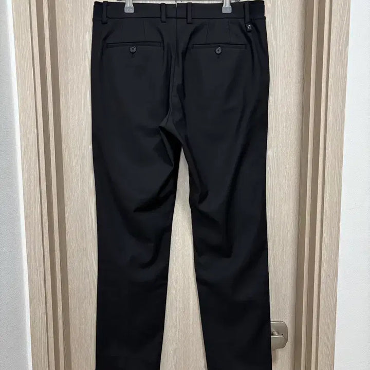 [BUNJANG] Allegri Estethia Wool Blend Side Banding Slacks Black 32 / 알레그리 Estethia 울블렌드 사이드밴딩 슬랙스82(32)/블랙
